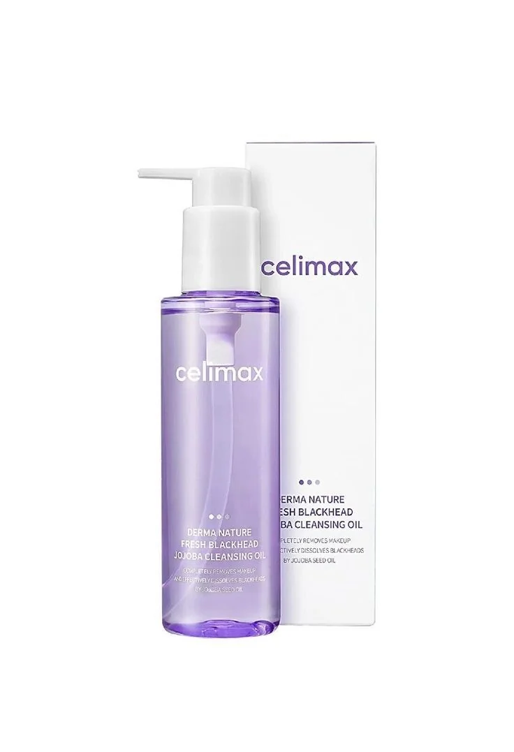 Гидрофильное масло Celimax Derma Nature Fresh Blackhead Jojoba 150 ml
