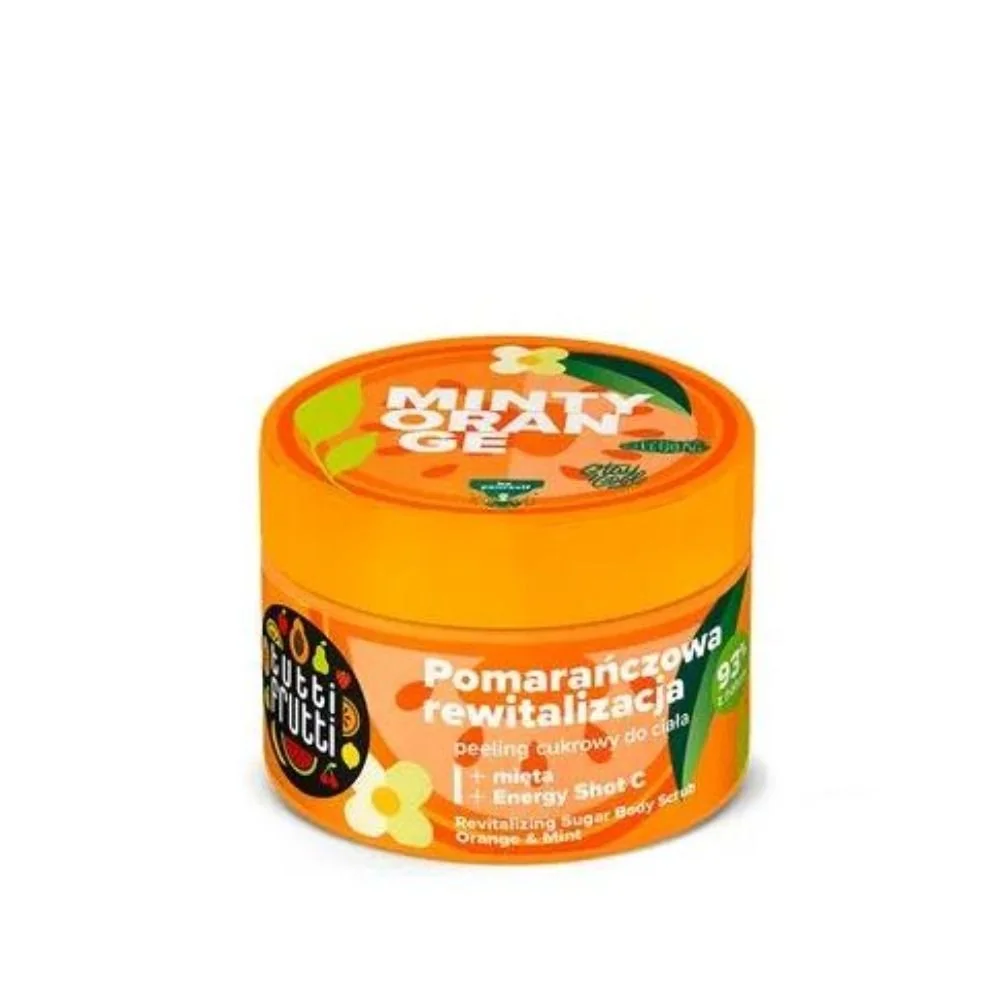 Скраб для тела TUTTI  FRUTTI MINTY ORANGE 93% 300 ml