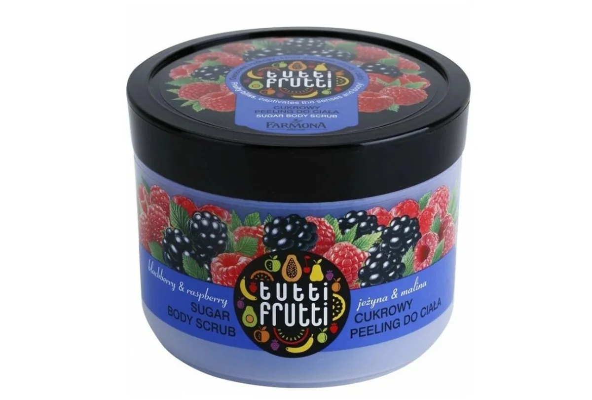 Скраб для тела TUTTI  FRUTTI WISHIA WIO 94% 300 ml