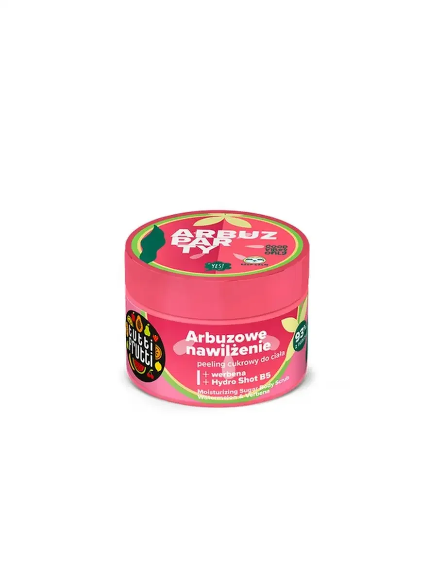 Скраб для тела TUTTI  FRUTTI ARBUZ PARTY  93% 300 ml