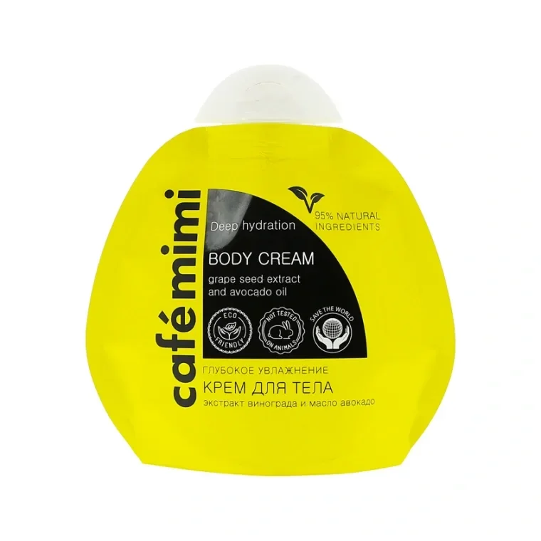 Крем для тела Cafe Mimi глубокое увлажнение 100 ml