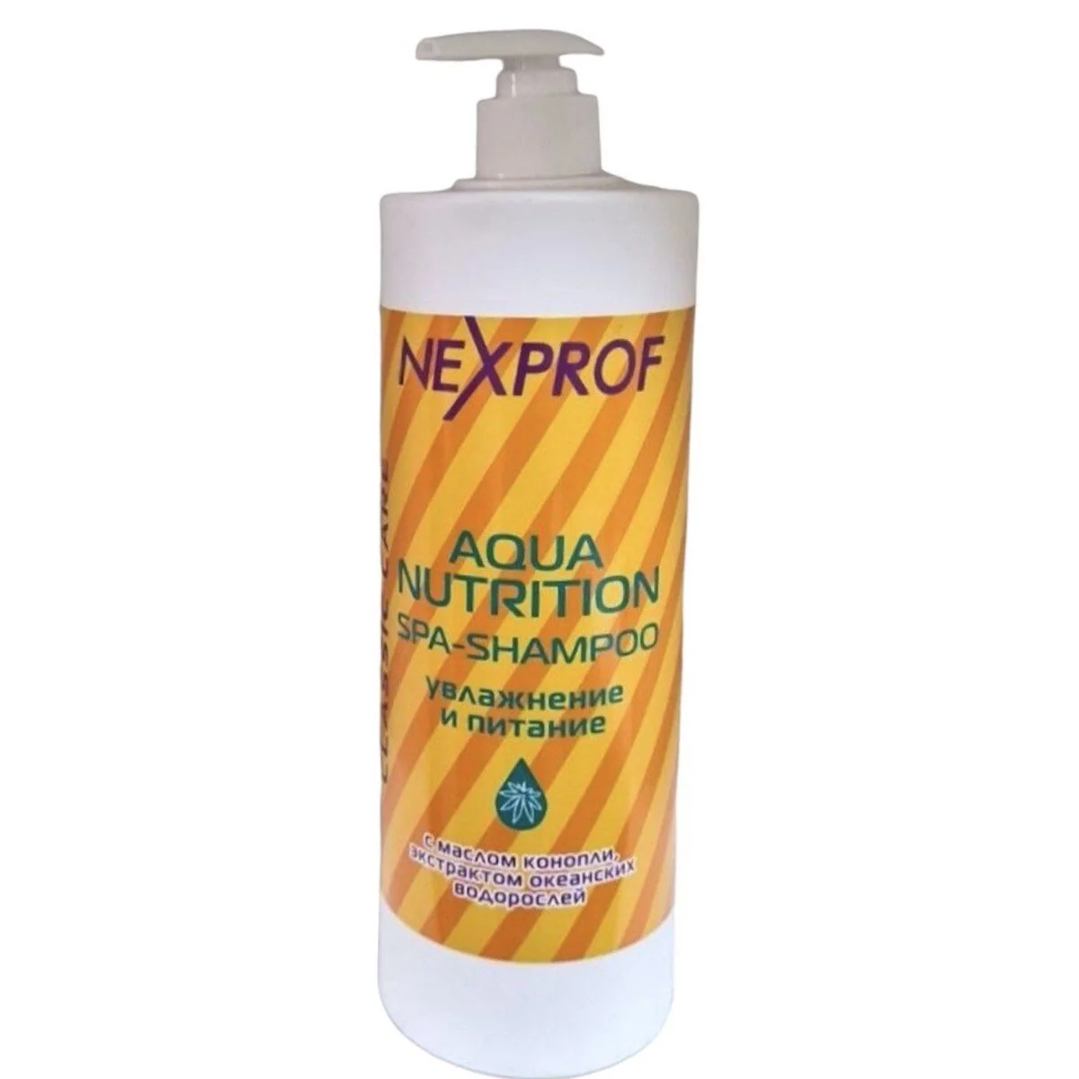 Шампунь для волос NEXPROF AQUA NUTRITION SPA-SHAMPOO 1000 ml