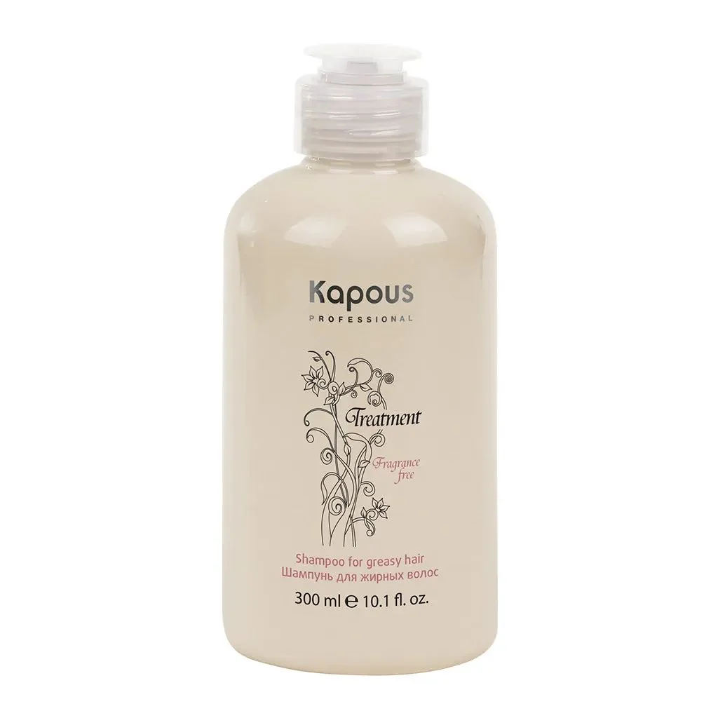 Шампунь для волос  для жирных KAPOUS TREATMENT 300ml