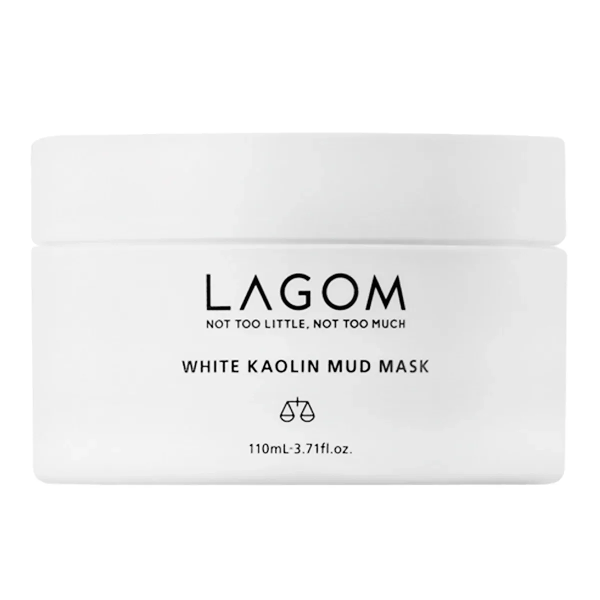 Глиняная маска для лица LAGOM WHITE KAOLIN MUD MASK 110 ml
