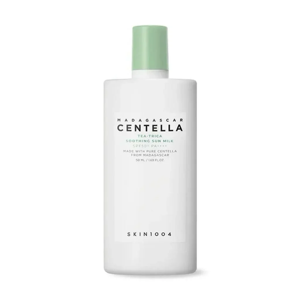 СПФ Крем SKIN1004 Madagascar Centella Tea-Trica Soothing Sun Milk SPF 50 ml