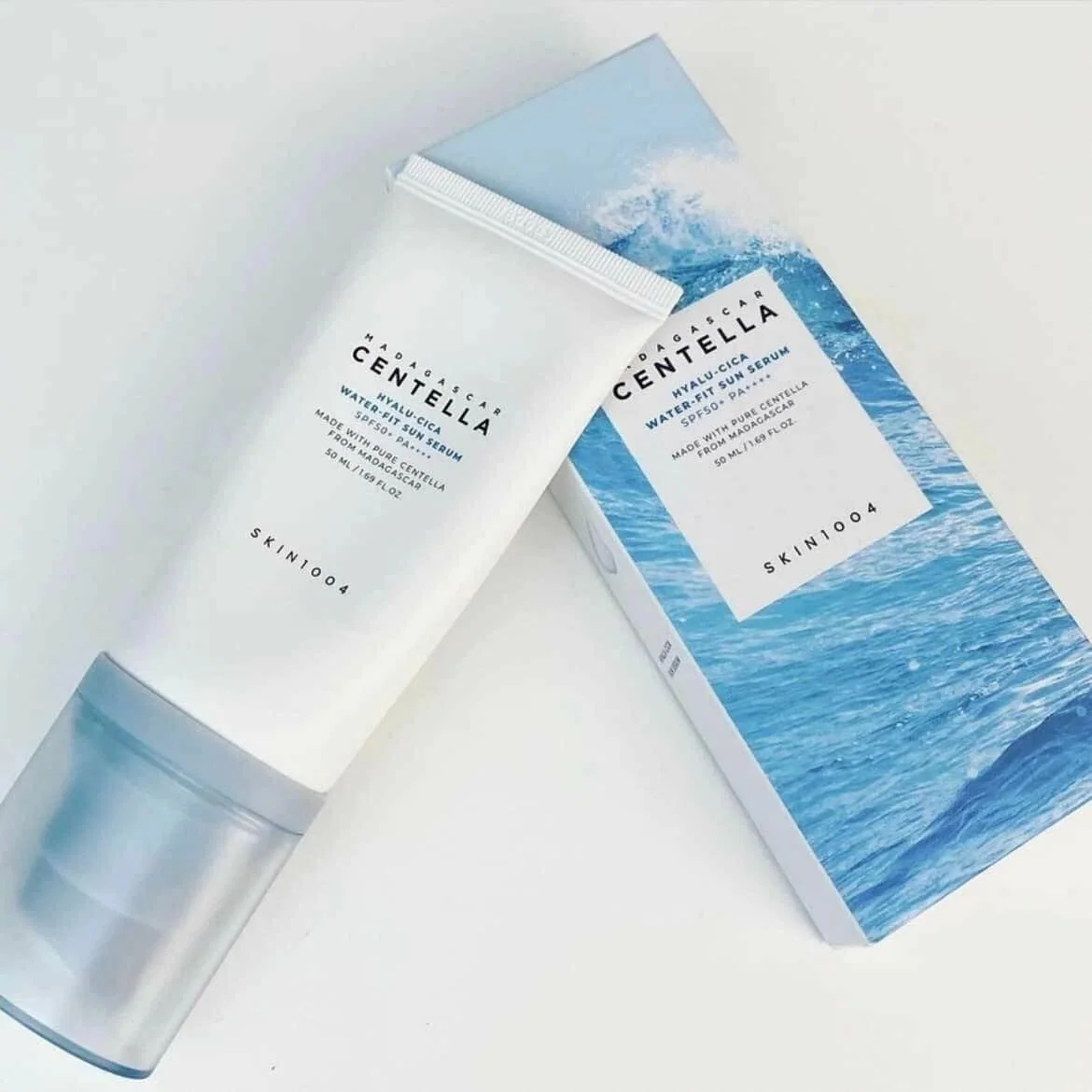СПФ SKIN1004 Madagascar Centella Hyalu-Cica Water-Fit Sun Serum 100 ml