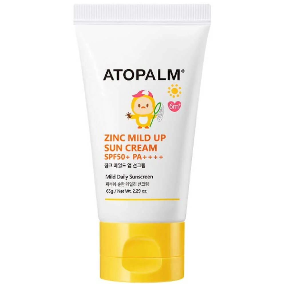 СПФ крем для детей Zinc Mild Up Sun Cream SPF50+ 65 g