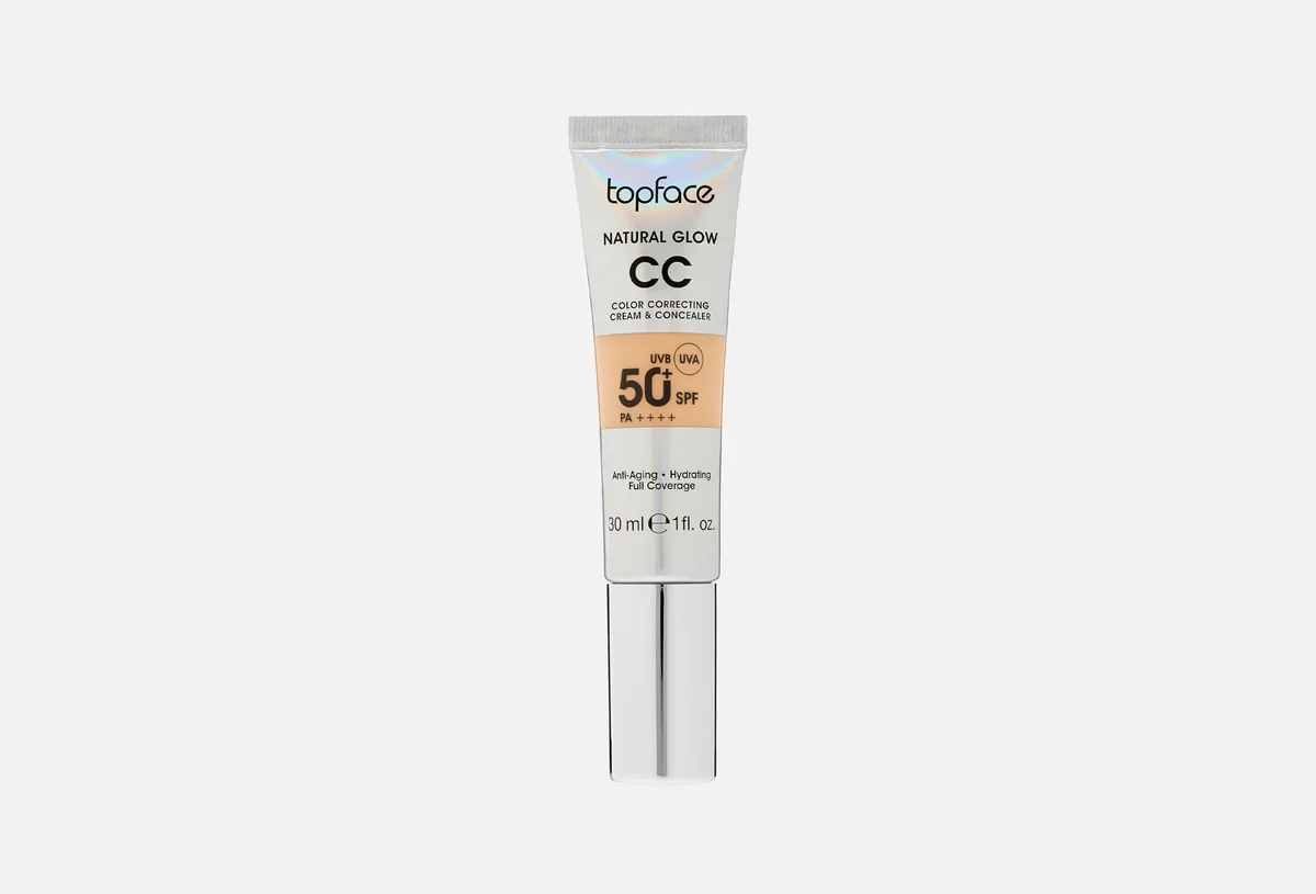 СС крем TOPFACE NATURAL GLOW PT472  01тон 30ml