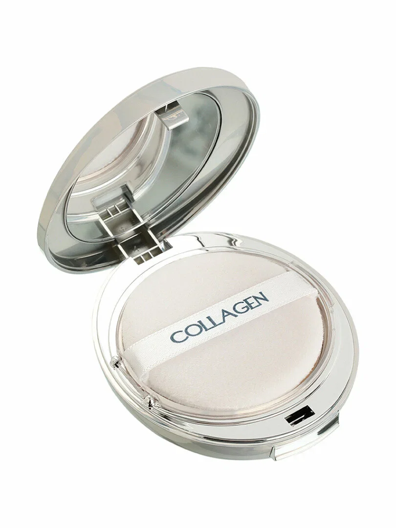 Пудра ENOUGH 3 в 1 Collagen Whitening Moisture Two Way Cake 13 тон