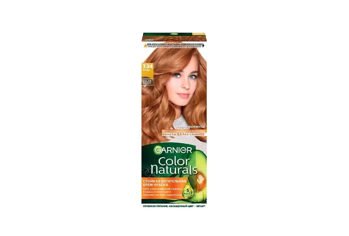 Краска для волос GARNIER 7,34 Янтарь