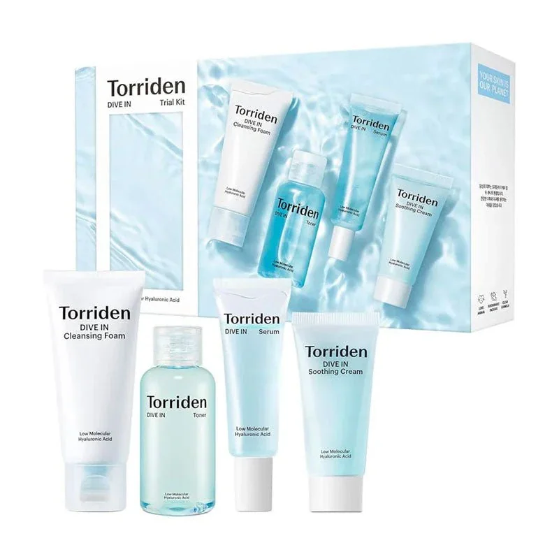 Набор миниатюр для увлажнения кожи Torriden DIVE IN Trial Kit