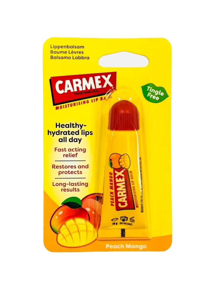 Бальзам для губ CARMEX peach mango 10 g
