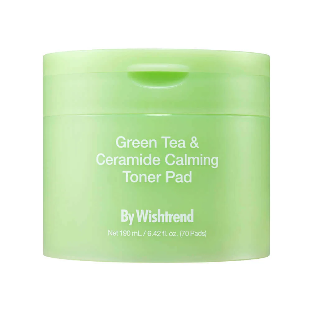 Пэды BY WISHTREND green tea & ceramide calming 190 ml