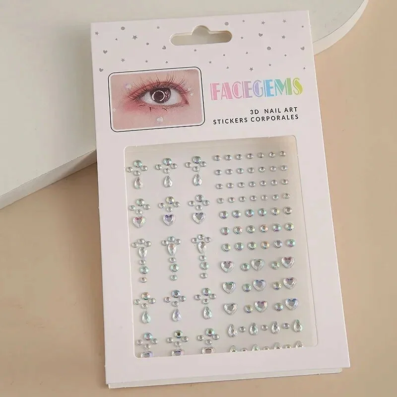 Наклейки-стразы для лица/тела FACEGEMS CT-11