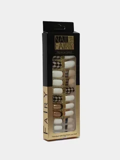 Накладные ногти в наборе NAIL FAIRY 24pcs