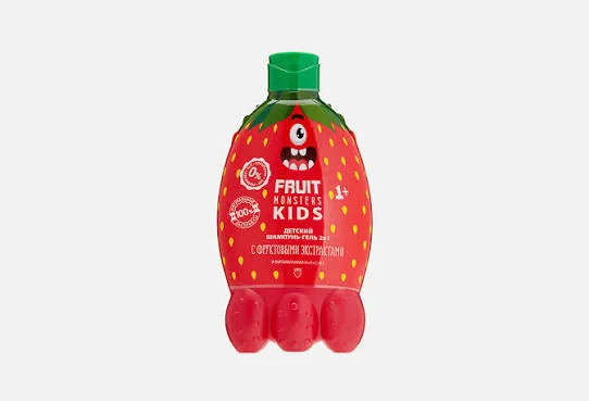 Детский шампунь-гель 2в1 FRUIT MONSTERS KIDS лесные ягоды 400мл