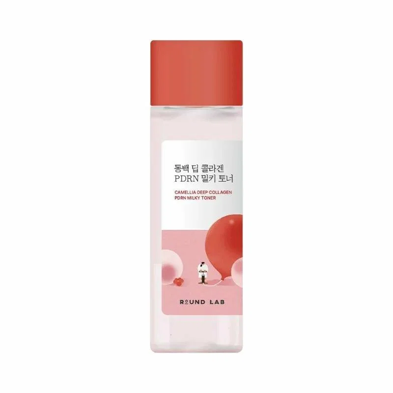 Тонер для лица Round Lab Camellia Deep Collagen PDRN Milky 150 ml