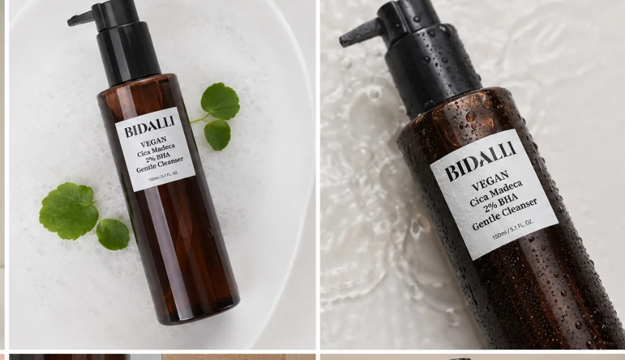 Гель для умывания BIDALLI Vegan Cica Madeca 2% BHA Gentle Cleanser гель 150 мл