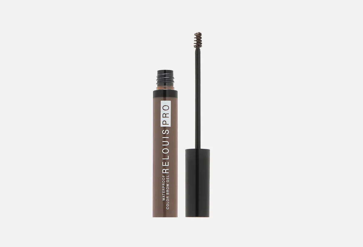 Гель для бровей Relouis Pro Waterproof Color Brow Gel Deep Taupe тон 05