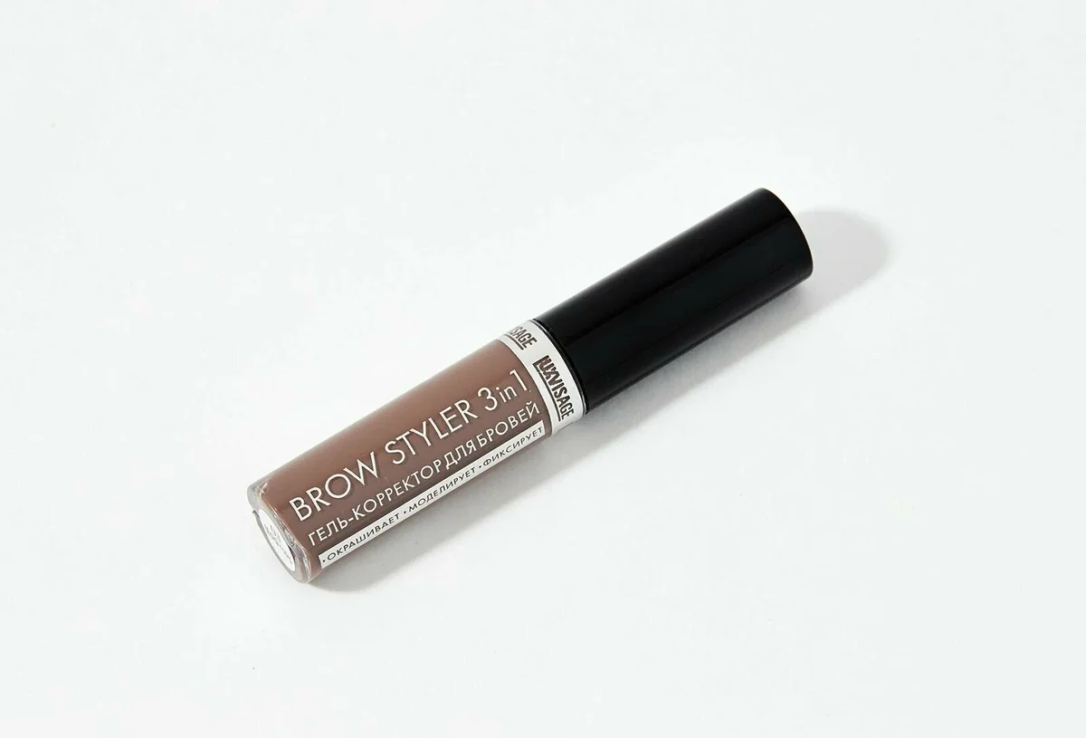 Гель-корректор для бровей LUXVISAGE BROW STYLER 3in1 03 тон