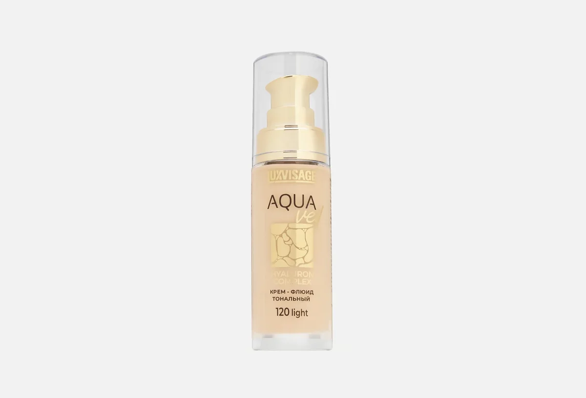 Тональный крем-флюид LUXVISAGE AQUA VEIL 30g 120 тон