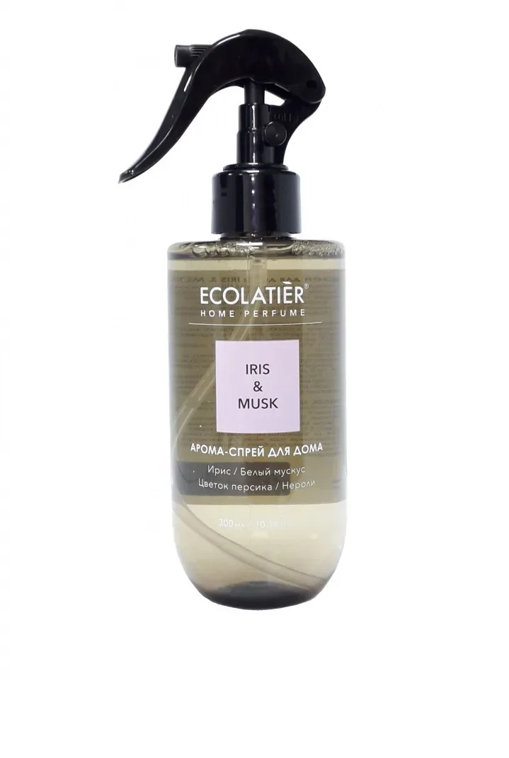 Арома спрей для дома ECOLATIER Iris & Musk 300 мл
