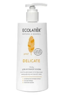 Гель для интимной гигиены ECOLATIER Delicate с экстрактом Лотоса 250 мл