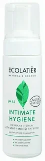 Нежная пенка для интимной гигиены Ecolatier Intimate Hygiene Шалфей и хлопок 150 мл