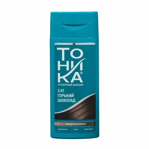 Бальзам для волос оттеночный Тоника 3.01 Горький шоколад 150 мл