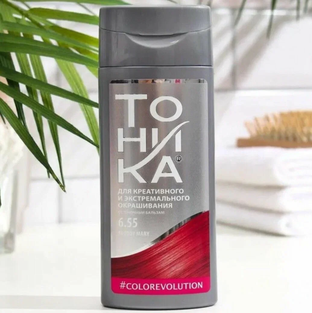 Бальзам для волос оттеночный Тоника 6.55 Bloody mary 150 мл