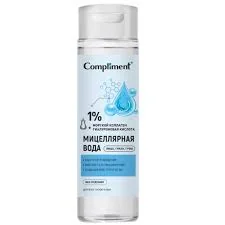 Мицеллярная вода Compliment с коллагеном и гиалуроновой кислотой 250 мл