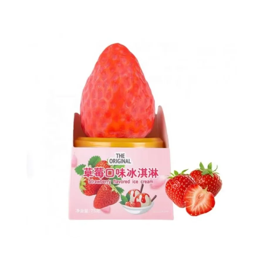 Мороженое 3д хисей клубника 75g