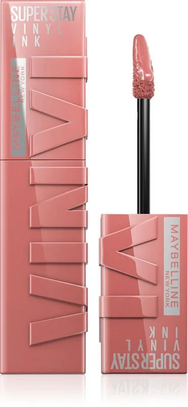 Помада для губ Maybelline Super Stay Vinyl Ink 100 тон