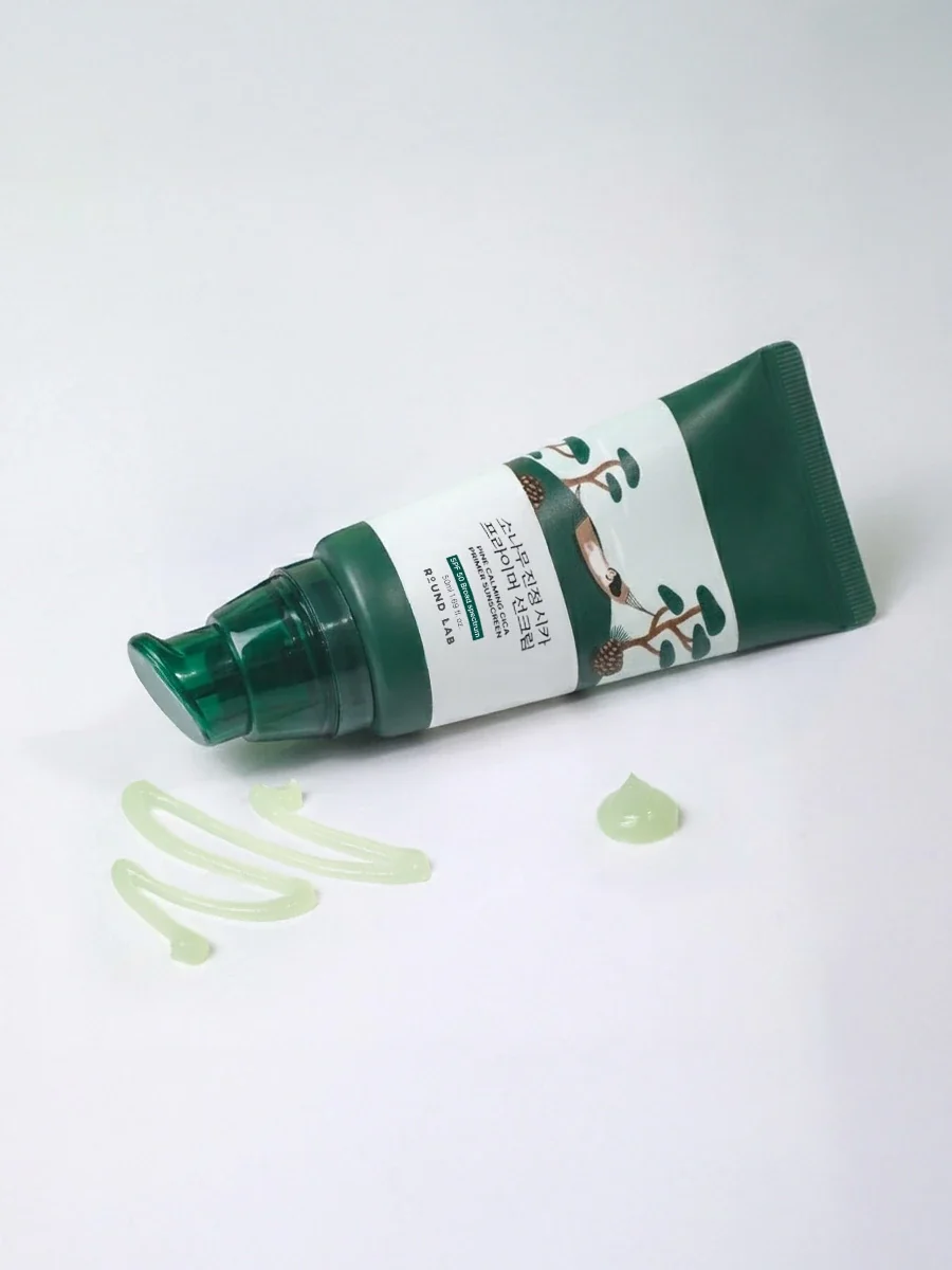СПФ крем Round Lab Pine Calming Cica Primer Sunscreen 50 мл