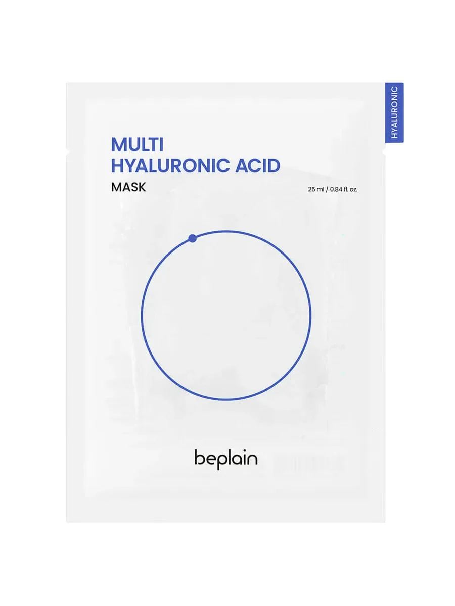 Маска тканевая beplain Multi Hyaluronic Acid Mask