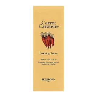 Тонер для лица `SKINFOOD` CARROT CAROTENE с экстрактом и маслом моркови (успокаивающий) 300 мл