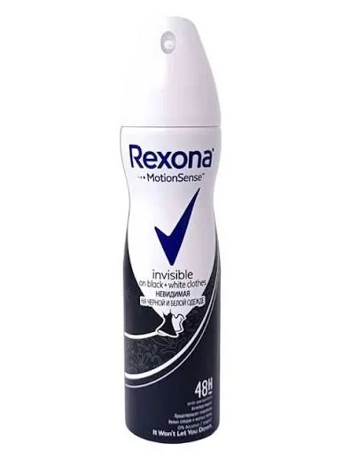 Антиперспирант -спрей REXONA INVISIBLE BLACK & WHITE 150 мл