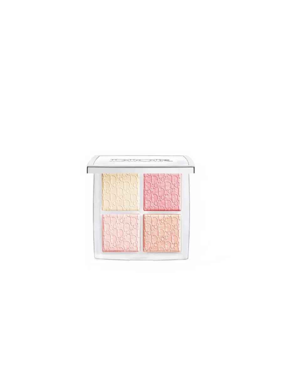 Компактные сияющие пудра-румяна для лица DIOR BACKSTAGE GLOW MAXIMIZER PALETTE, 10 г, 004 Розово-Золотое Сияние