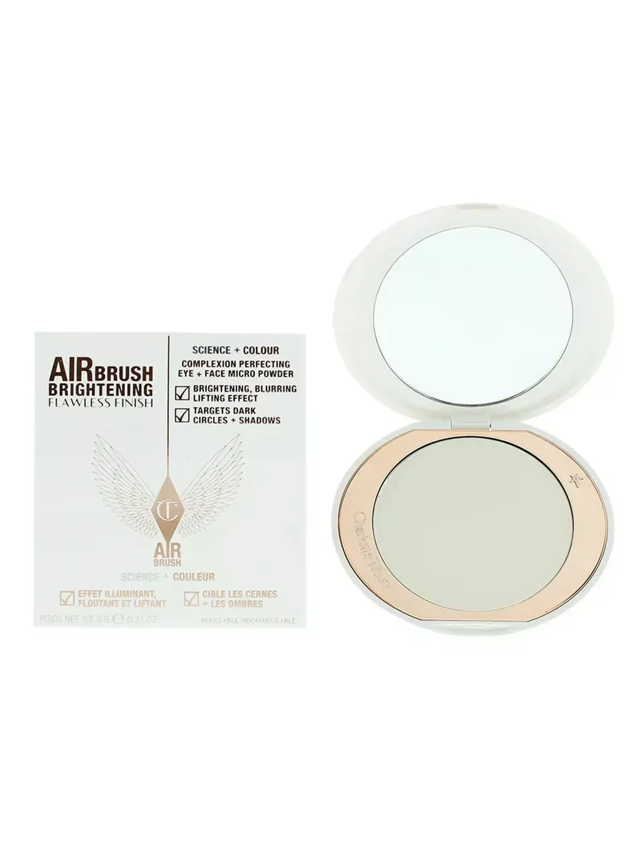 CHARLOTTE TILBURY Airbrush Brightening Flawless Finish Micro Powder FAIR-MEDIUM / PALE-MOYEN