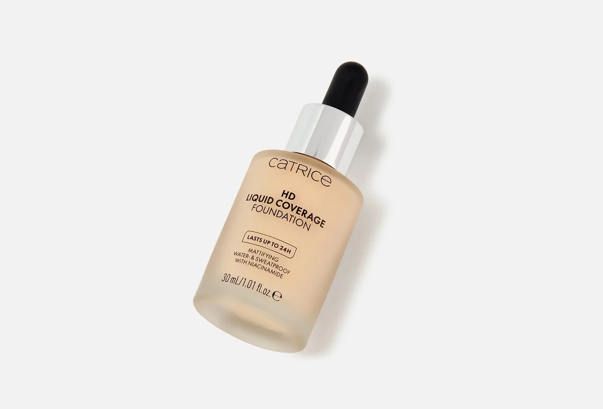 Тональный CATRICE HD Liquid 002 Coverage 30 ml