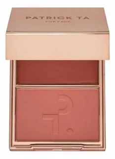 Палетка румян Patrick Ta Major Headlines Double-Take Crème & Powder Blush Duo, Оттенок: She's That Girl, Объем: 10гр