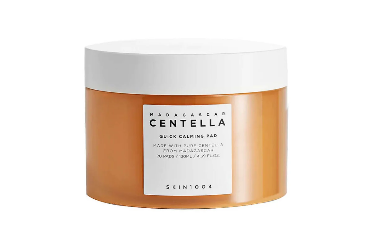 Тонер-пэд для лица SKIN1004 Madagascar Centella Quick Calming Pad 130 ml