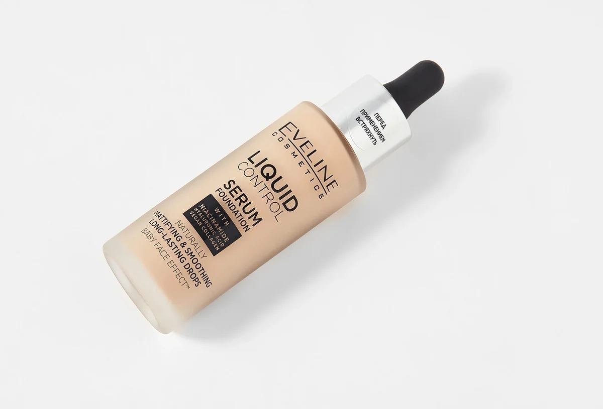 Тональный EVELINE 015 Liquid Control 32 ml