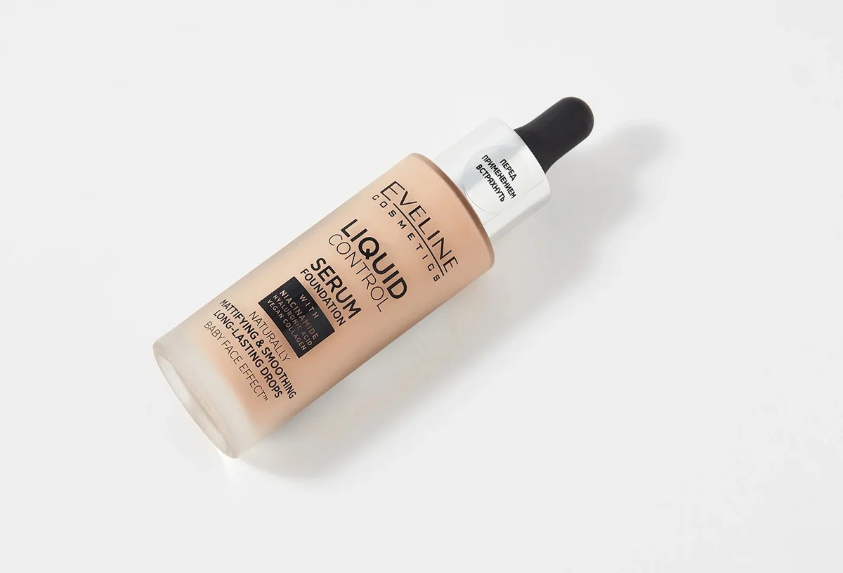 Тональный EVELINE 030 Liquid Control 32 ml