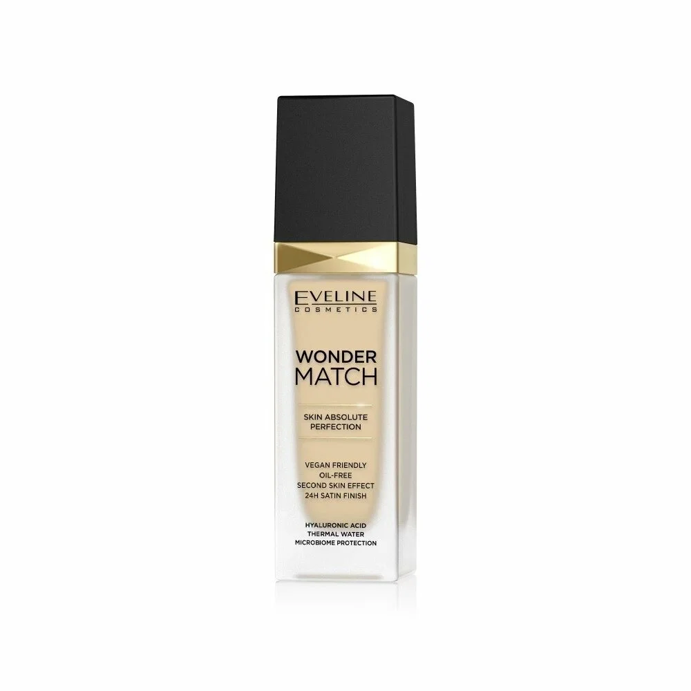 Тональный Eveline Wonder Match тон 05 Light Porcelain 30 ml