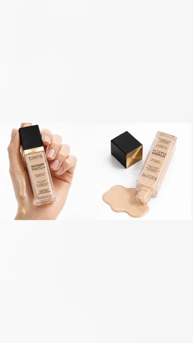Тональный Eveline Wonder Match тон 25 Light Beige 30 ml