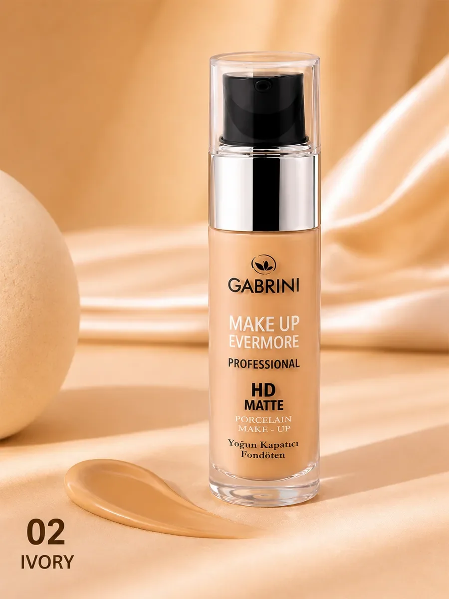 Тональный GABRINI HD Matte Foundation 01 30ml