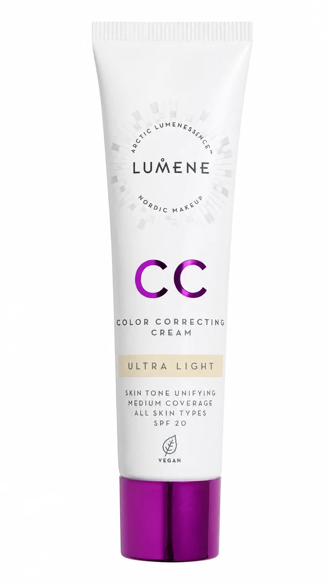 Тональный CC-крем Lumene CC Color Correcting Cream Ultra Light, 30 мл